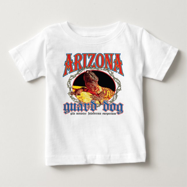 Arizona Gila Monster Baby T-Shirt (Front)