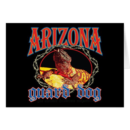 Arizona Gila Monster Cards (Front Horizontal)