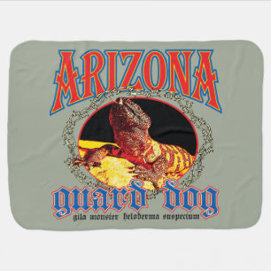 Arizona Gila Monster Receiving Blanket