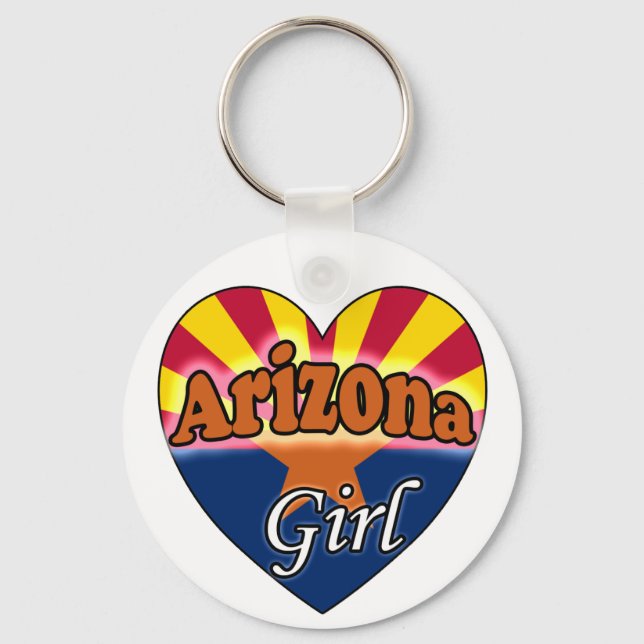 Arizona Girl Keychain (Front)