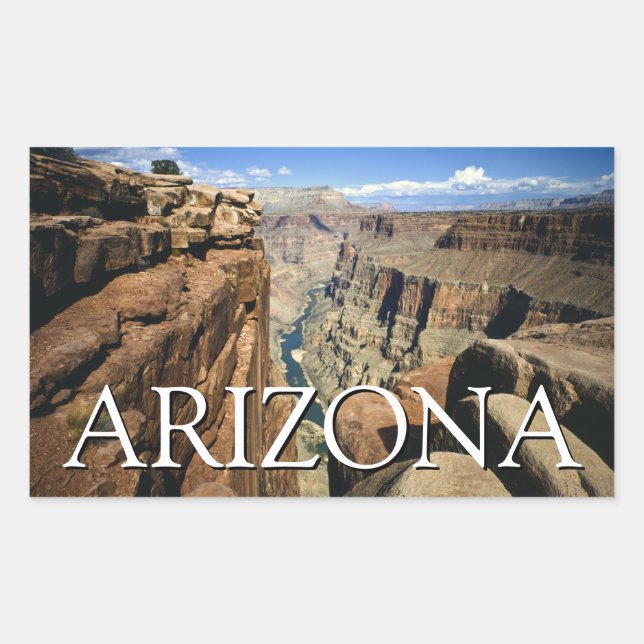 Arizona | Grand Canyon National Park Rectangular Sticker (Front)