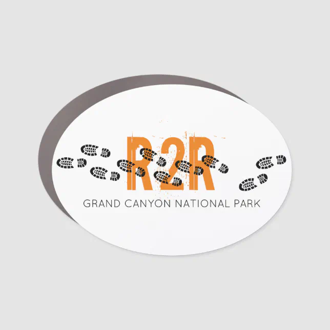 Arizona Grand Canyon R2R Hike Adventure Car Magnet | Zazzle