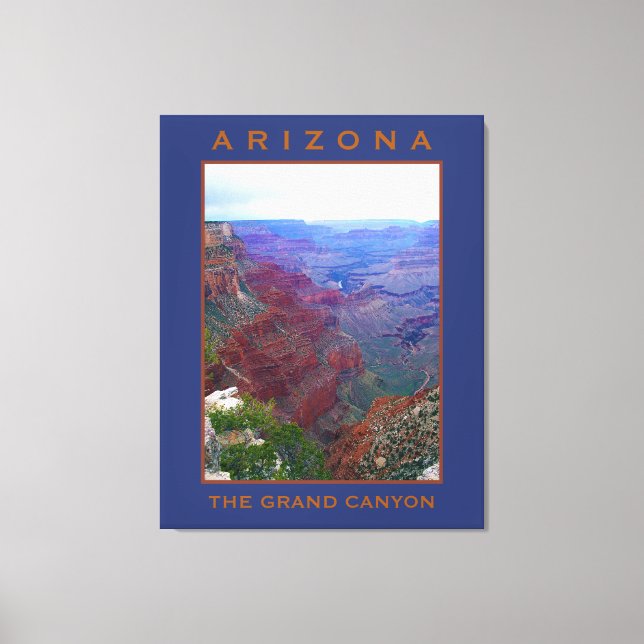 Arizona, Grand Canyon, South Rim Canvas (Front)