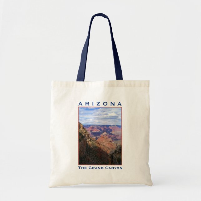 Arizona Grand Canyon South Rim Tote Bag (Front)