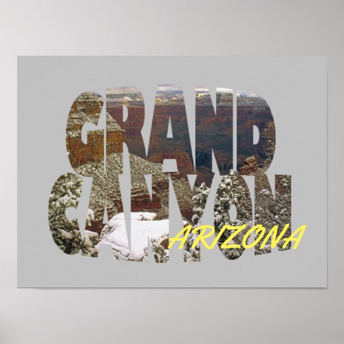 Arizona _ Grand Canyon State Poster