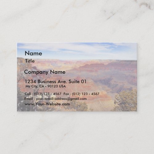 Arizona Grand Canyons Business Card