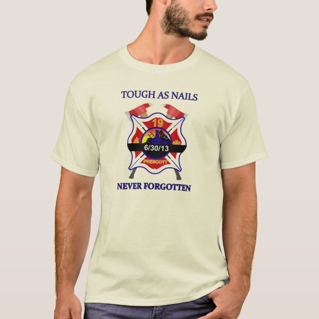 Arizona Granite Mountain Hotshots Memory T-Shirt (Front)