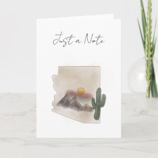 Arizona Greeting Card