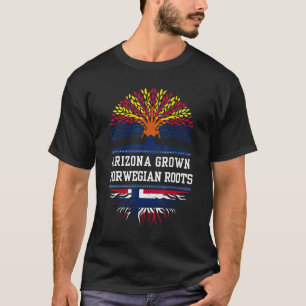 Arizona Grown With Norwegian Roots Norway T-Shirt