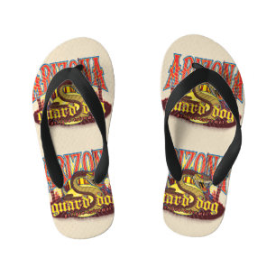 Arizona Guard Dog Snake Kid's Flip Flops