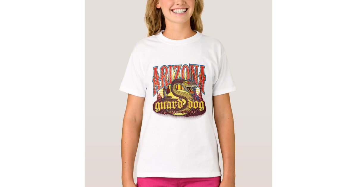 Arizona Guard Dog Snake T-Shirt | Zazzle