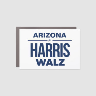 Arizona Harris Walz Car Magnet