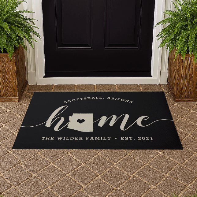 Arizona Home State Personalized Doormat (Creator Uploaded)