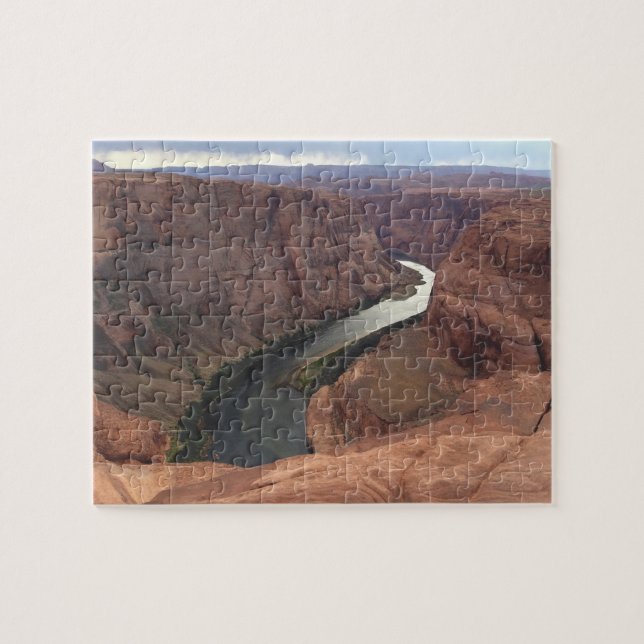 ARIZONA - Horseshoe Bend A - Red Rock Jigsaw Puzzle (Horizontal)