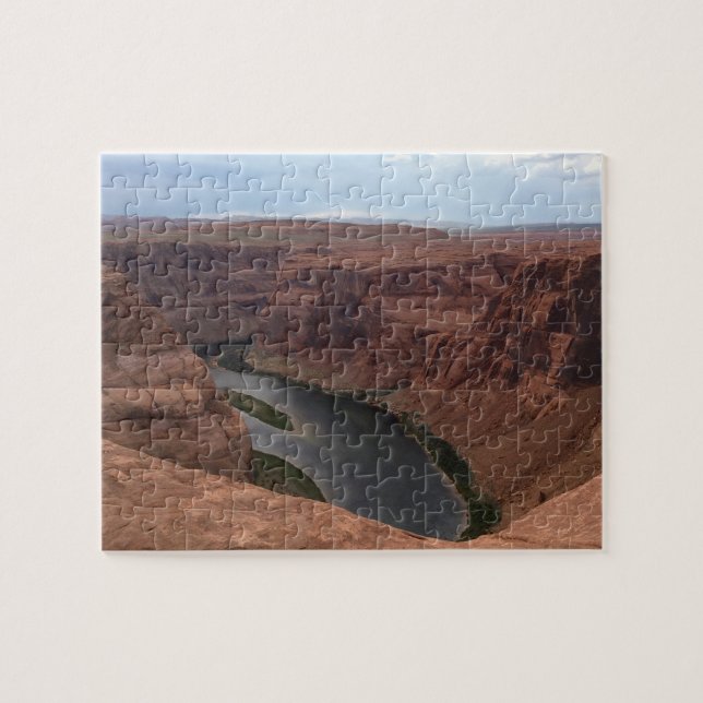 ARIZONA - Horseshoe Bend B - Red Rock Jigsaw Puzzle (Horizontal)