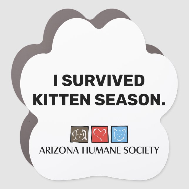 Arizona Humane Society Volunteer Car Magnet (Front)