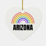 Arizona - I love Arizona - Phoenix Arizona Ceramic Ornament