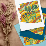 Arizona Illustrated Map Postcard<br><div class="desc">Check out this colorful Arizona map drawing.
 
 Visit my shop for more!</div>
