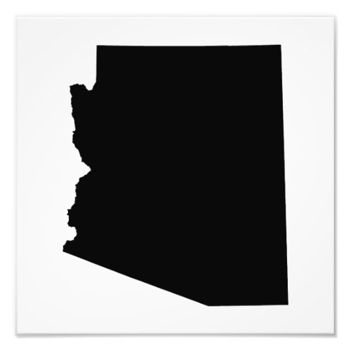 Arizona in Black Photo Print