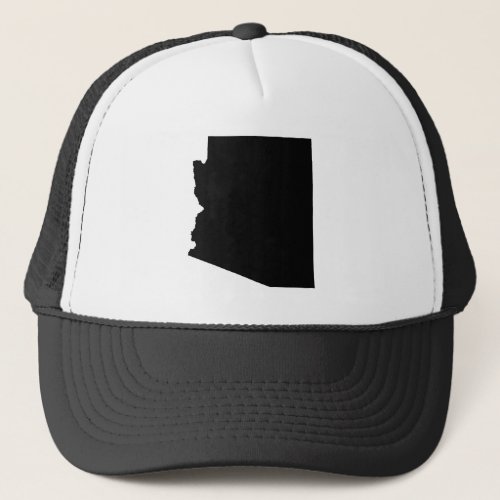 Arizona in Black Trucker Hat