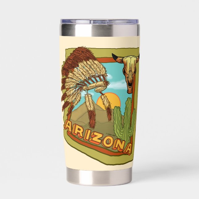 Arizona  insulated tumbler (Back)