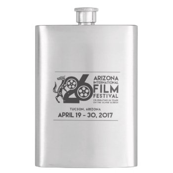 Arizona International Film Festival 2017 Flask by AIFF2017 at Zazzle