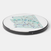 Arizona Interstate Map Wireless Charger (Front 2)