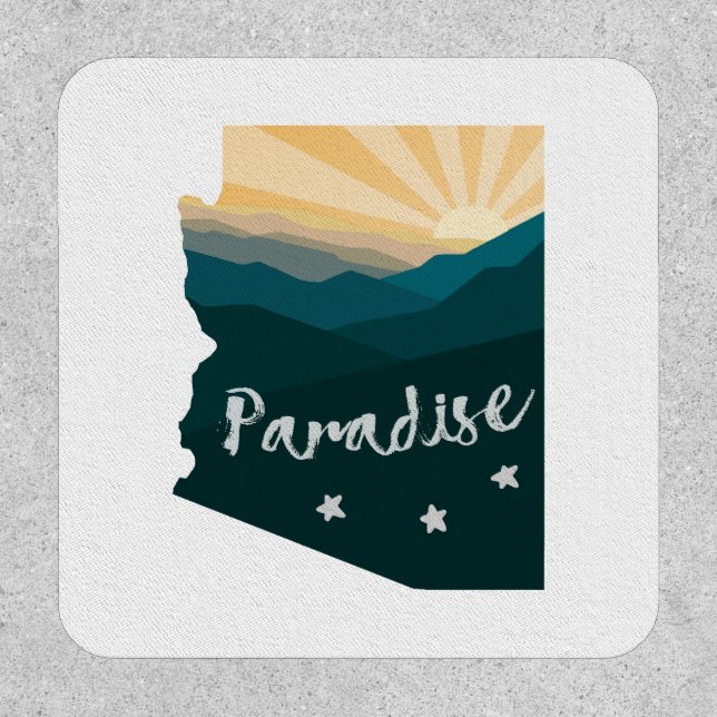 Arizona Is Paradise Patch (Front)