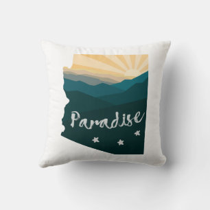 Arizona Is Paradise Throw Pillow