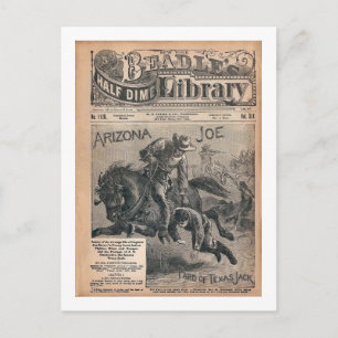 Arizona Joe - Beradle's Half Dime Library Postcard