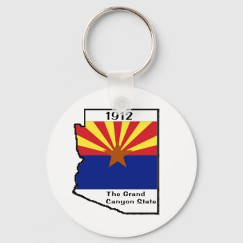 Arizona Keychain by thetrainedeye at Zazzle