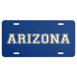 Arizona License Plate