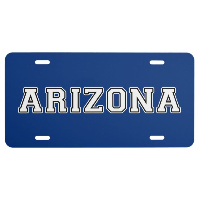 Arizona License Plate (Front)