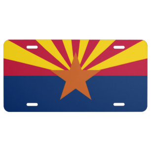 Arizona License Plate