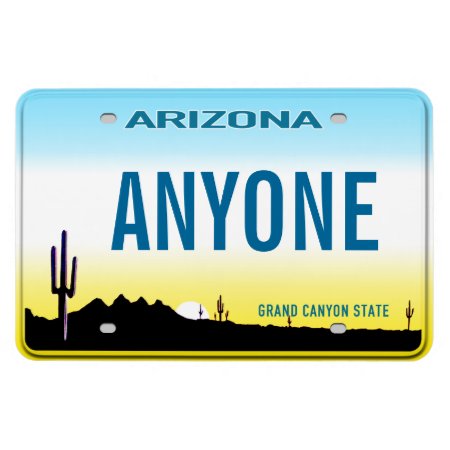 Arizona License Plate (personalized) Magnet