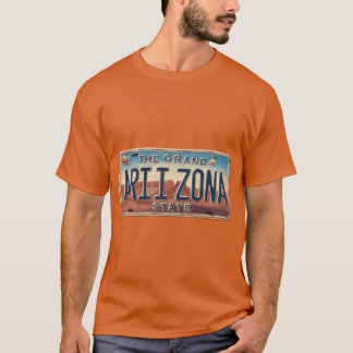 Arizona License Plate T-Shirt