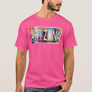 Arizona License Plates T-Shirt