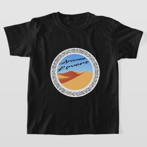 Arizona lovers Arizonadesert lover black T_Shirt
