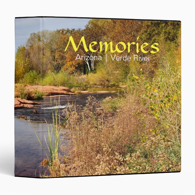 Arizona Memories (1.5") Binder (Front/Spine)