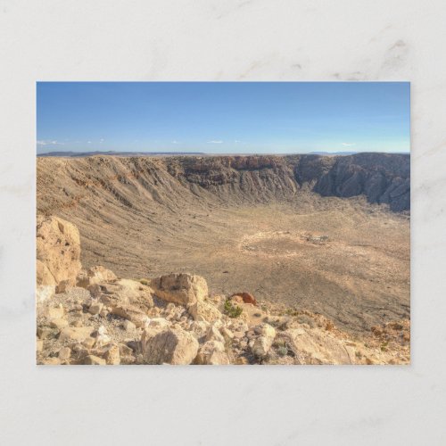 Arizona Meteor Crater Postcard