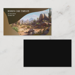 Arizona Mountains Desert Business Card