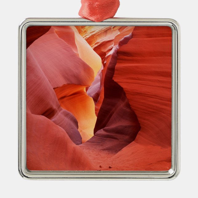 Arizona, Navajo Nation, Lower Antelope Canyon, Metal Ornament (Front)