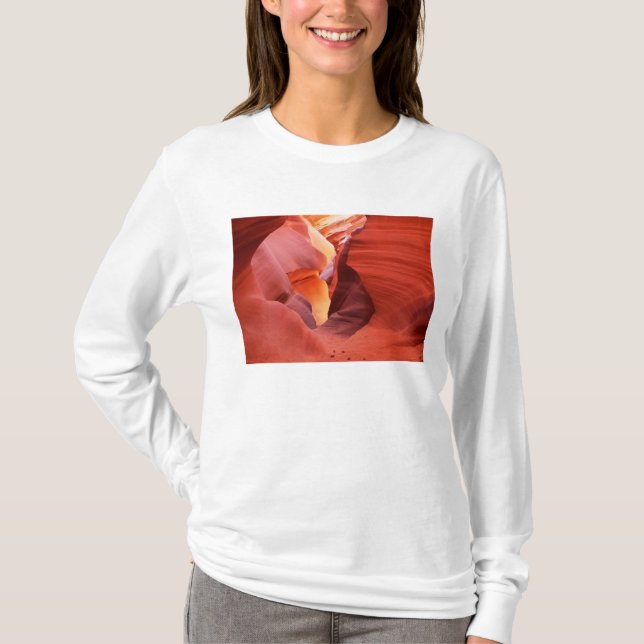 Arizona, Navajo Nation, Lower Antelope Canyon, T-Shirt (Front)