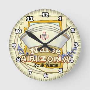 Arizona Nurse Round Clock