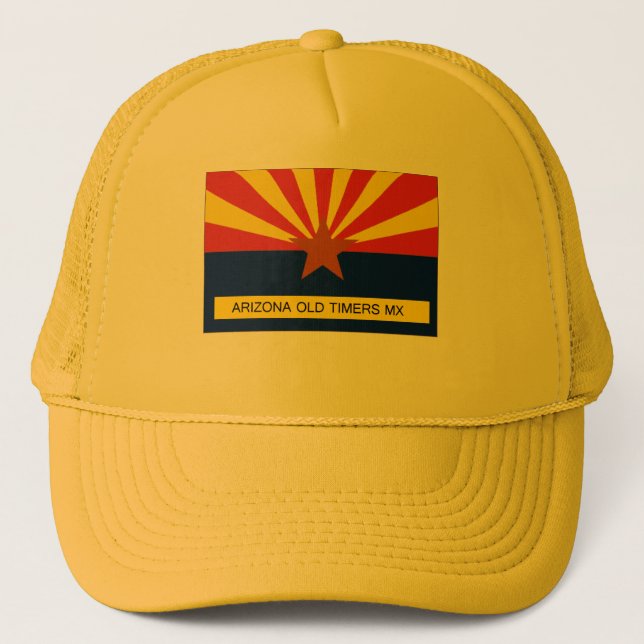 Arizona Old Timers MX Flag Trucker Hat (Front)