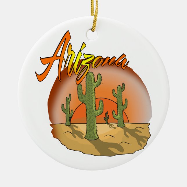Arizona Ornament (Front)