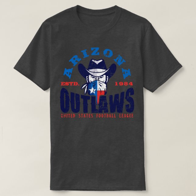 Arizona Outlaws T-Shirt (Design Front)