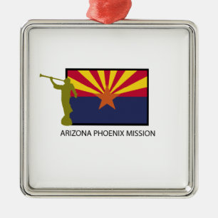 ARIZONA PHOENIX MISSION LDS CTR METAL ORNAMENT