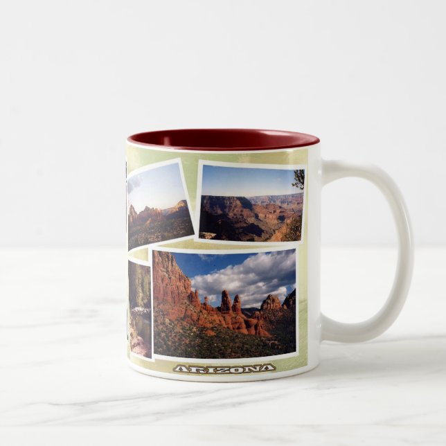 Arizona Picture Album Two Tone Mug (Right)