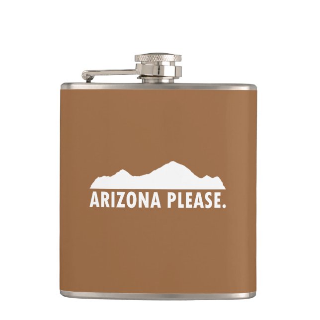 Arizona Please Flask (Front)
